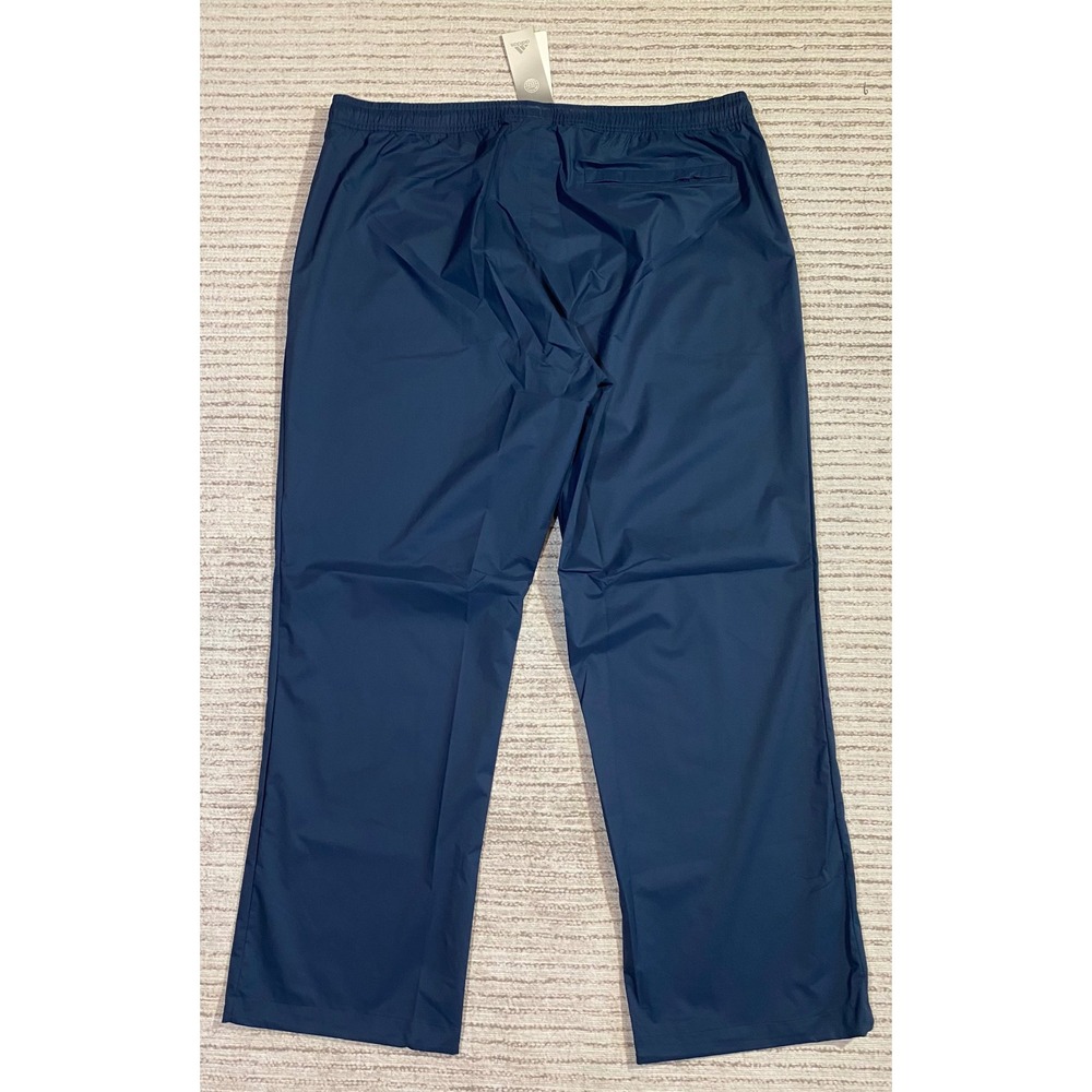 Adidas Mens Provisional Golf Pants Crew Navy Blue XL HF9125 New - Picture 6 of 8